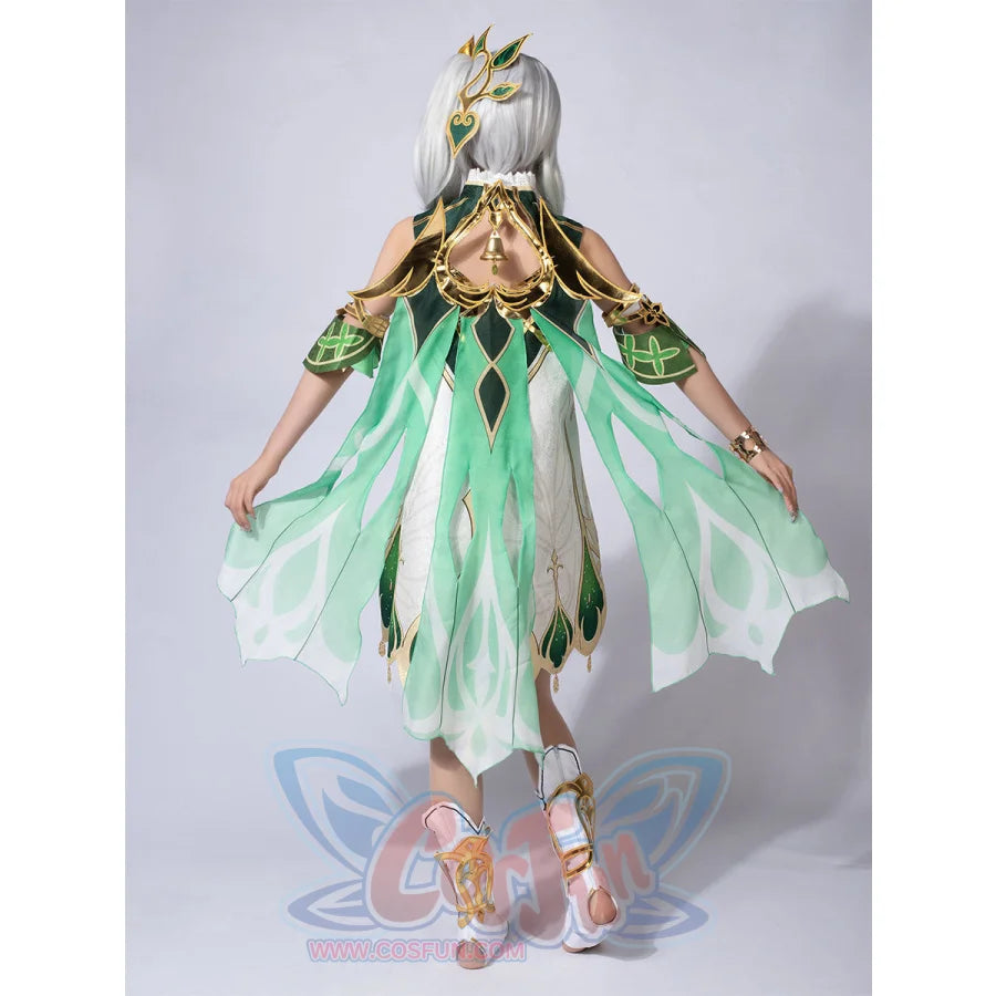 Genshin Impact Nahida/Lesser Lord Kusanali Cosplay Costume C02945 Aa Costumes