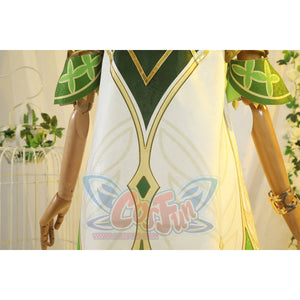 Genshin Impact Nahida/Lesser Lord Kusanali Cosplay Costume C02945 Aa Costumes