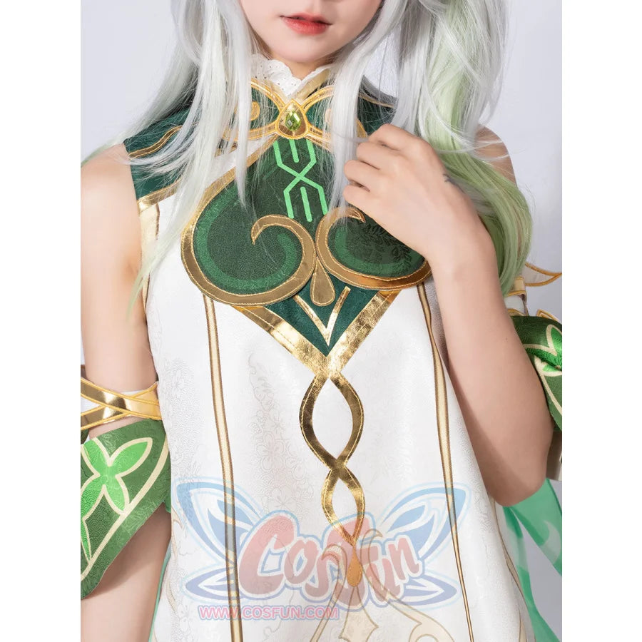 Genshin Impact Nahida/Lesser Lord Kusanali Cosplay Costume C02945 Aa Costumes