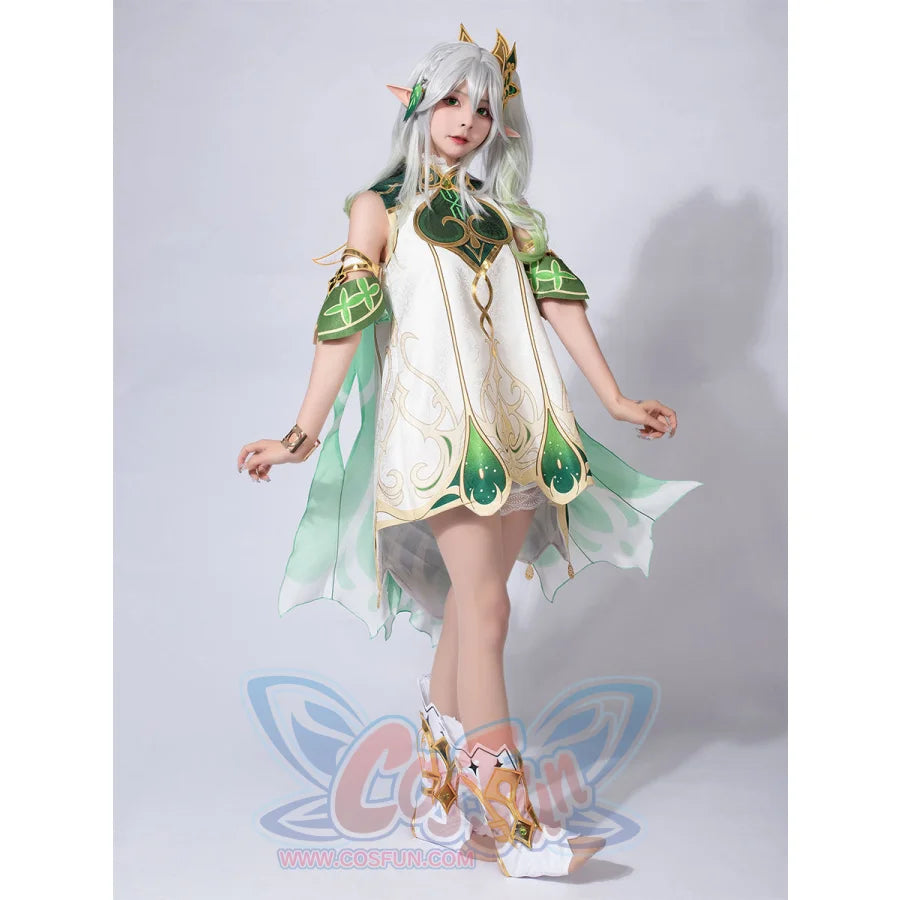 Genshin Impact Nahida/Lesser Lord Kusanali Cosplay Costume C02945 Aa Costumes