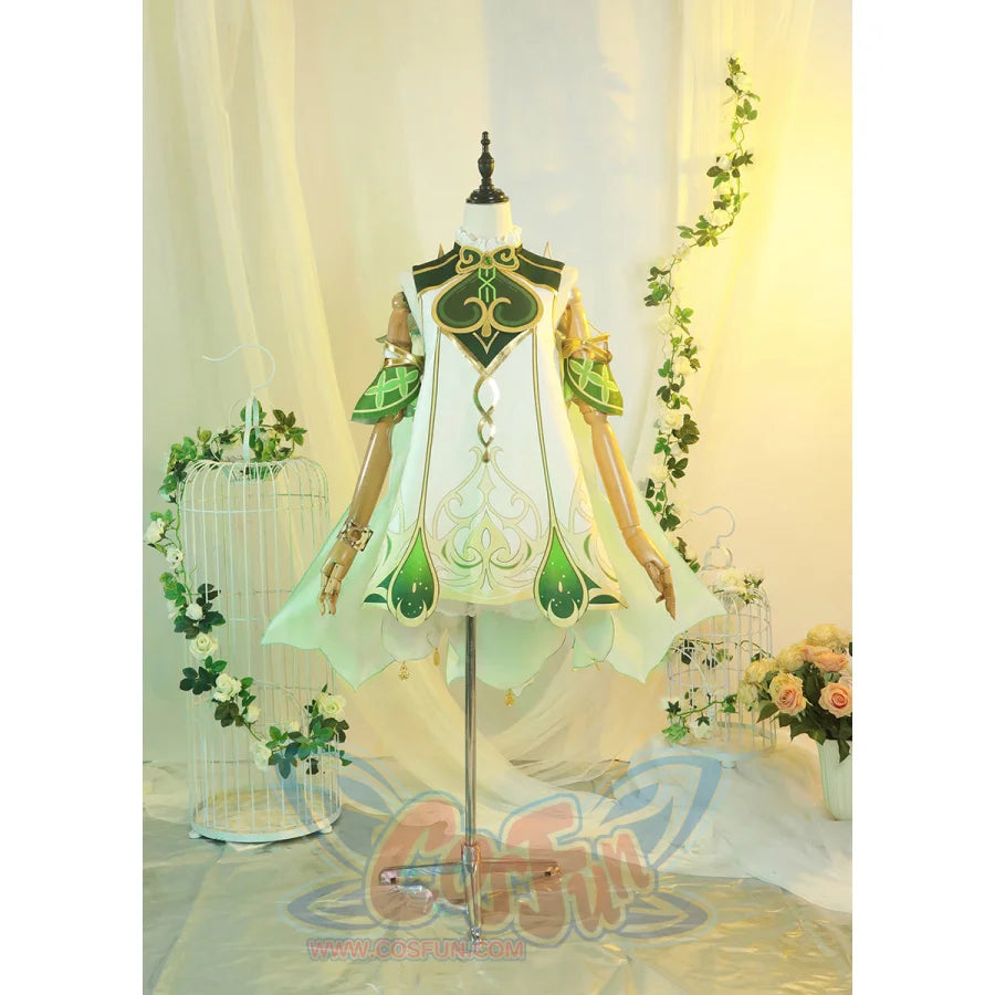 Genshin Impact Nahida/Lesser Lord Kusanali Cosplay Costume C02945 Aa Costumes