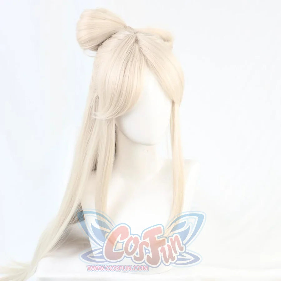 Genshin Impact Ningguang Blonde Long Cosplay Wigs Cosplay Wig