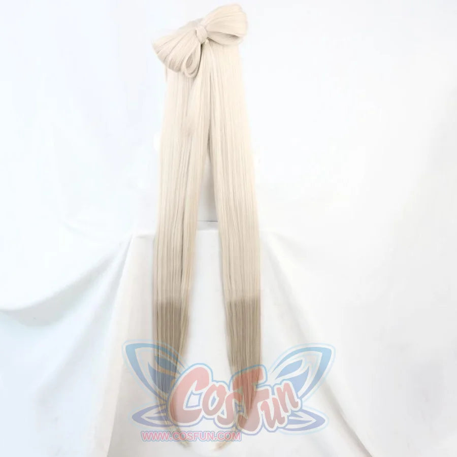 Genshin Impact Ningguang Blonde Long Cosplay Wigs Cosplay Wig