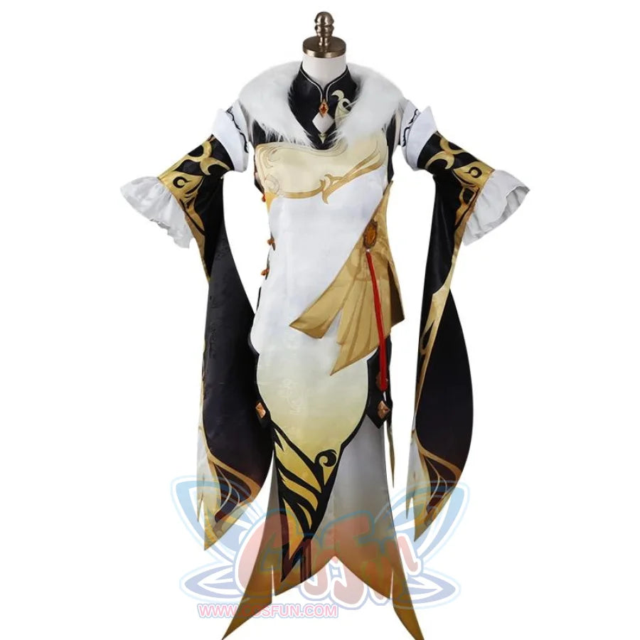 Genshin Impact Ning Guang Cosplay Costumes