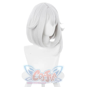 Genshin Impact Paimon Cosplay Wig Silver Hair C00414 Cosplay