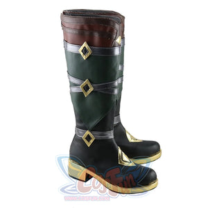 Genshin Impact Razor Cosplay Shoes Men Boots C00089 &