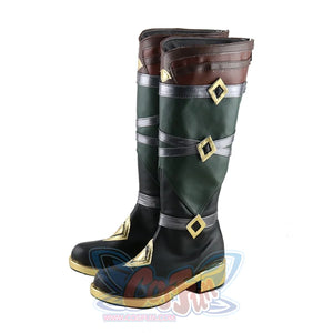 Genshin Impact Razor Cosplay Shoes Men Boots C00089 &