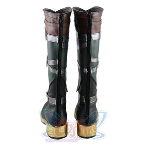 Genshin Impact Razor Cosplay Shoes Men Boots C00089 &