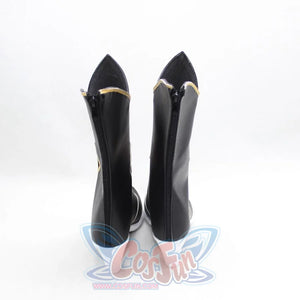 Genshin Impact Rosaria Cosplay Shoes Women Boots C00384 &