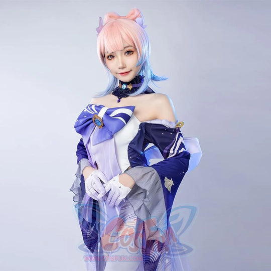 Genshin Impact Sangonomiya Kokomi Cosplay Costume C00688 Costumes