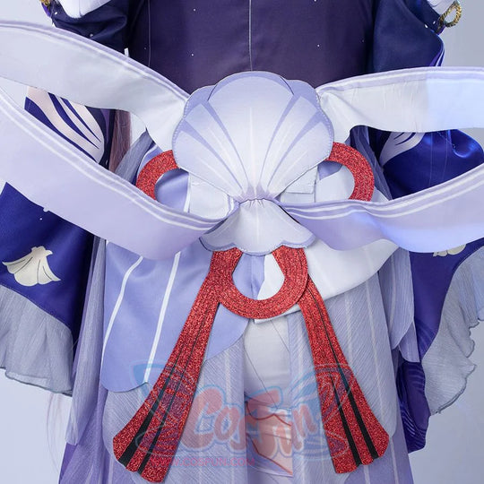 Genshin Impact Sangonomiya Kokomi Cosplay Costume C00688 Costumes