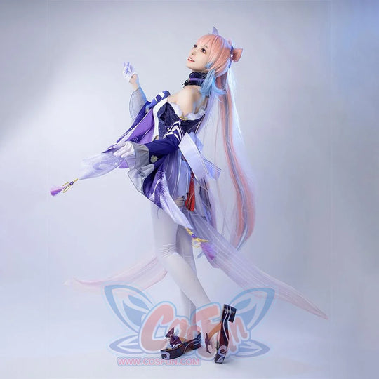 Genshin Impact Sangonomiya Kokomi Cosplay Costume C00688 Costumes