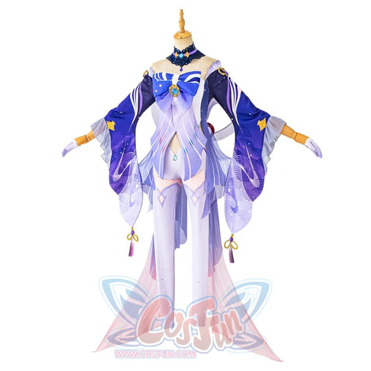 Genshin Impact Sangonomiya Kokomi Cosplay Costume C00688 Costumes