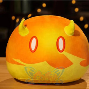 Genshin Impact Slime Cosplay Plush Doll Hand Warmer C07554 Pyro