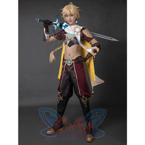 Genshin Impact Traveler Aether Cosplay Costume C00280 Costumes