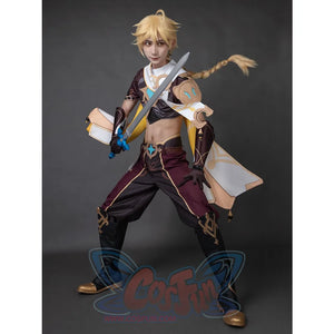 Genshin Impact Traveler Aether Cosplay Costume C00280 Costumes