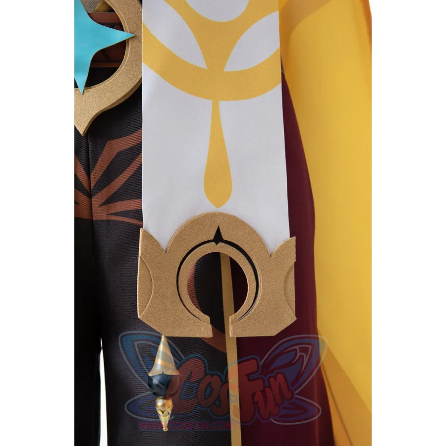 Genshin Impact Traveler Aether Cosplay Costume C00280 Costumes