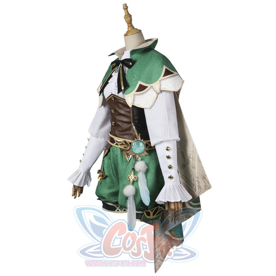 Genshin Impact Venti Cosplay Costume Jacquard Version C00442 Costumes