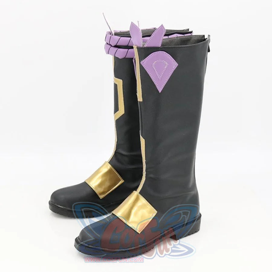 Genshin Impact Xiao Cosplay Shoes Men Boots C00111 &