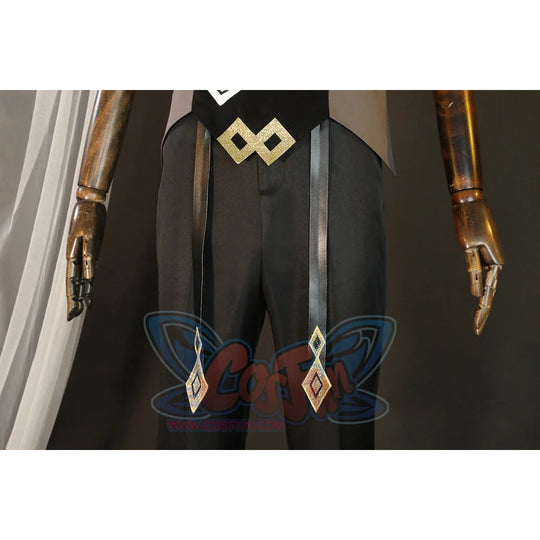 Genshin Impact Zhongli Cosplay Costume C02946 Costumes