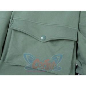 Green Froggy Big Pocket Oversized Hoodie Coat C00064-N Hoodie