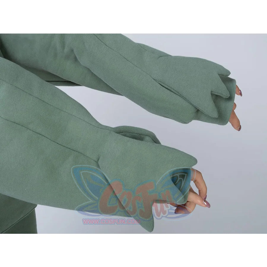 Green Froggy Big Pocket Oversized Hoodie Coat C00064-N Hoodie