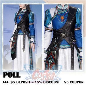 【Poll】Deposit Love And Deepspace Cosplay Costumes Aaa Protagonist - Heavy Frost / S