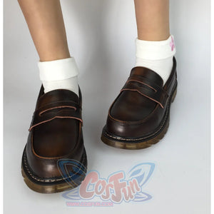 Japanese Mori Girls College Style All-Match Penny Loafer Womens Shoes Canvas