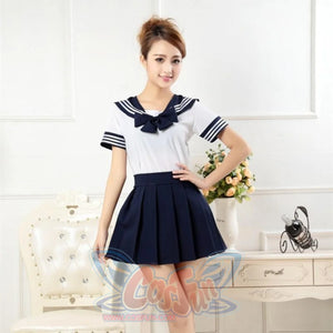 Jk Suit High School Uniform Sailor Set Mp006263 Navy Set / S