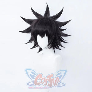 Jujutsu Kaisen Fushiguro Megumi Hedgehog Hair Black Short Wig Cosplay Wig