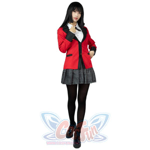 Kakegurui Jabami Yumeko Cosplay Costume School Uniform Mp005024 Costumes