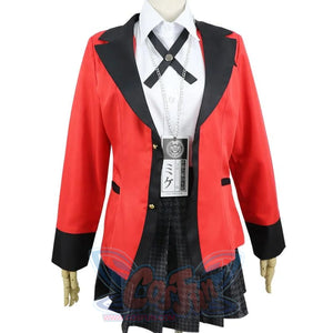 Kakegurui Jabami Yumeko Cosplay Costume Costumes