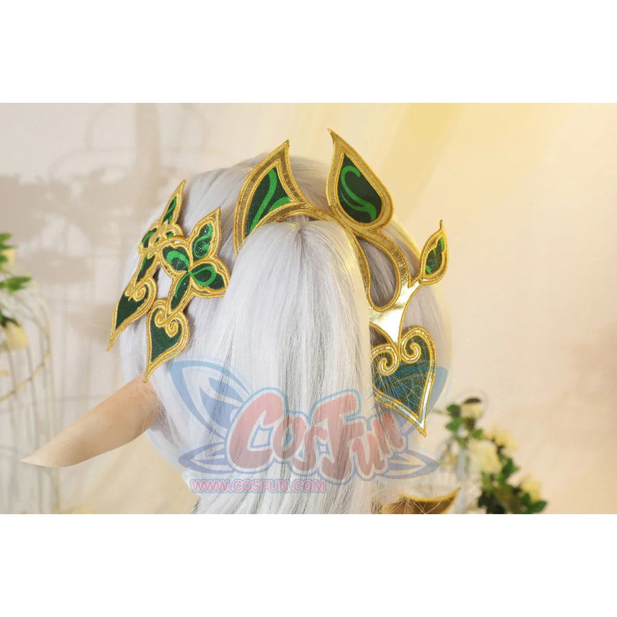 Kids Genshin Impact Nahida/lesser Lord Kusanali Cosplay Costume Childrens Wear C02945_Kids Costumes