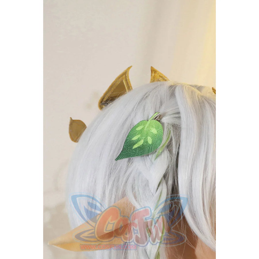 Kids Genshin Impact Nahida/lesser Lord Kusanali Cosplay Costume Childrens Wear C02945_Kids Costumes