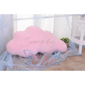 Letter Script Sky Cloud Pillow Cushion Soft Warm Stuffed Toy Plush Doll