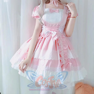 Lolita Princess Dress Full Suit Cosplay Maid For Children Girls Costumes