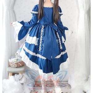 Lolita Princess Dress Full Suit Cosplay Maid For Children Girls Costumes