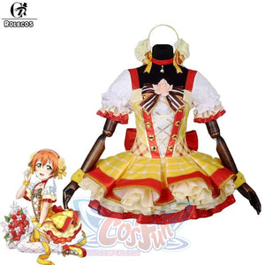 Rolecos Japanese Anime Love Live Cosplay Costumes Flower Bouquet Arousa Kousaka Honoka Minami Kotori