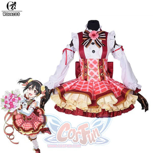 Rolecos Japanese Anime Love Live Cosplay Costumes Flower Bouquet Arousa Kousaka Honoka Minami Kotori