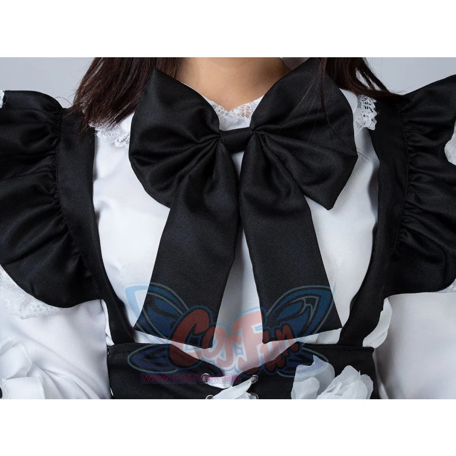 Maid Anime Dress Black And White Apron Lolita Cosplay Costume Mp005702 Costumes