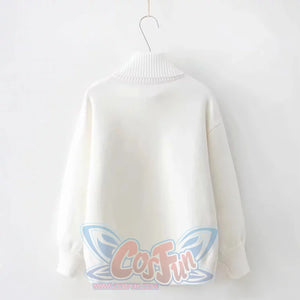 Milk Carton Turtleneck Sweater J10028 Sweatshirt