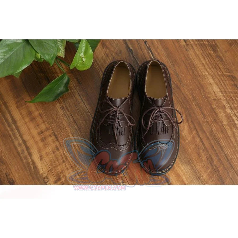 Mori Girl Retro Oxford Martin Round Shoes Canvas