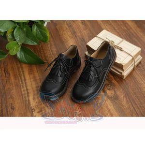 Mori Girl Retro Oxford Martin Round Shoes Canvas