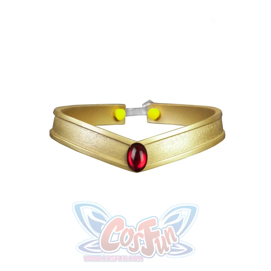 Sailor Moon Headwear/tiara Accessories Gold Pvc Cosplay Props &