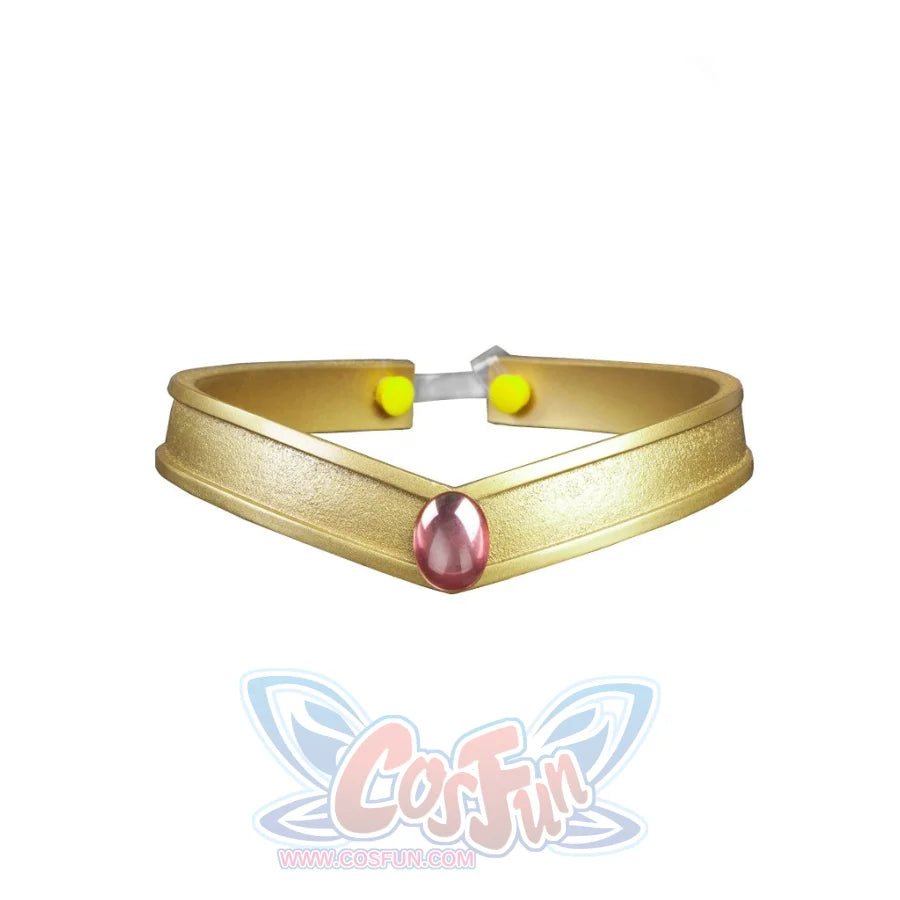 Sailor Moon Headwear/tiara Accessories Gold Pvc Cosplay Props Chibi Moon/ Chibiusa / Us Warehouse