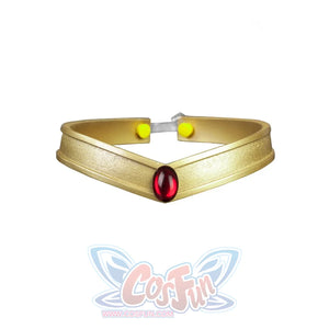 Sailor Moon Headwear/tiara Accessories Gold Pvc Cosplay Props Mars/ Hino Rei / Us Warehouse (Us