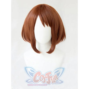 Bnha My Hero Academia Boku No Hiro Akademia Ochako Uraraka Cosplay Wigs Bob Brown Hair Mp005649