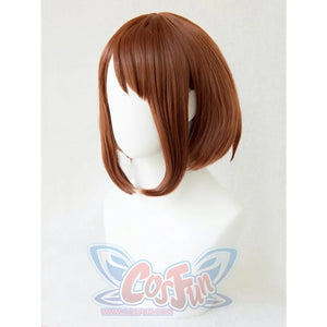 Bnha My Hero Academia Boku No Hiro Akademia Ochako Uraraka Cosplay Wigs Bob Brown Hair Mp005649