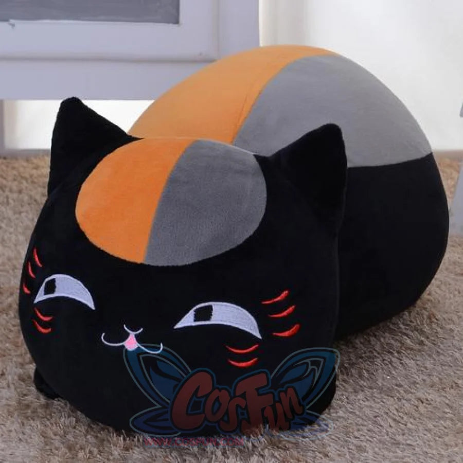 Natsumes Book Of Friends Madara Pet Cat Stuffed Toy Plush Doll Doll. / Black