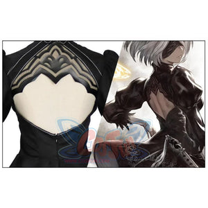 Nier Automata Cosplay Costume Yorha 2B Sexy Outfit Women Dress Costumes